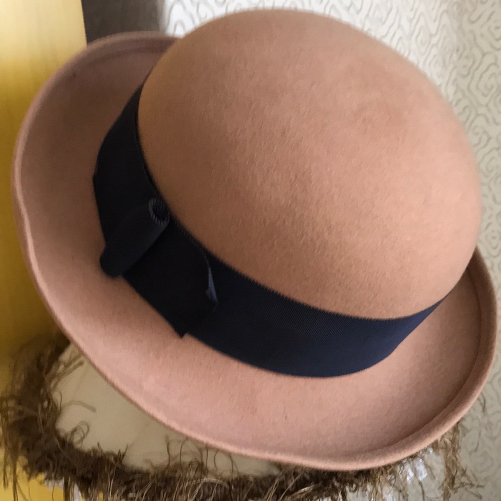 Vintage Bollman felt wool hat